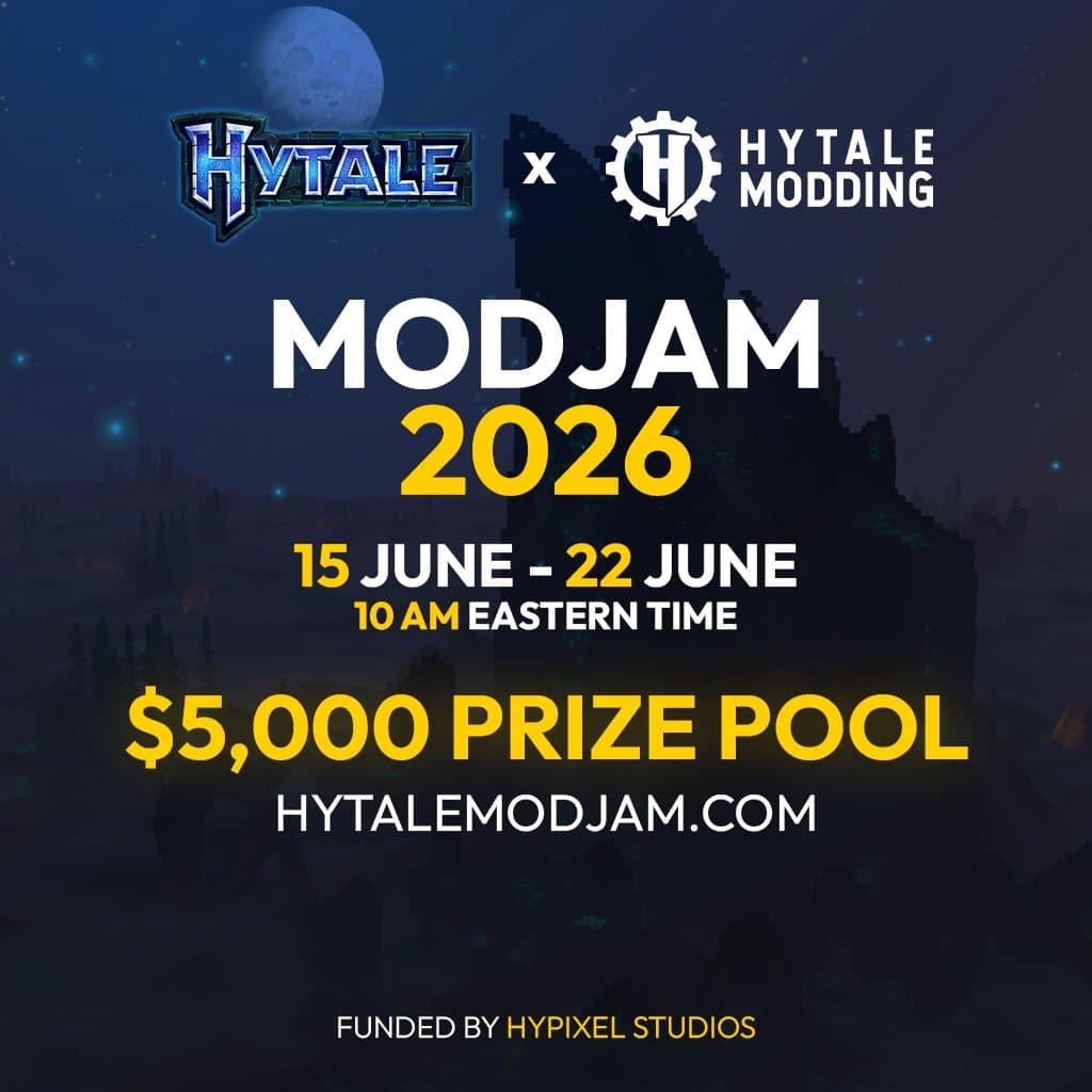 Hytale Modjam Launch and Early Access Chapter 1 Updates